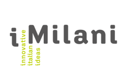 Logo de iMilani: Cajas, contenedores y sistemas modulares para el almacenamiento.