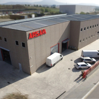 almacen arsam centro logistico vista aerea