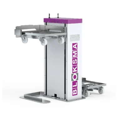 bloksma elevador carros equipo elevacion intralogistica arsam