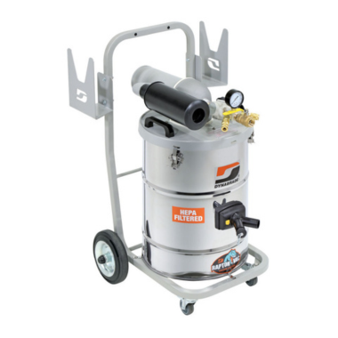 dynabrade raptor vac sistema aspiracion polvo arsam