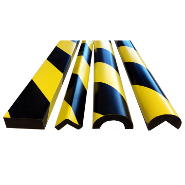 ergomat perfiles proteccion amarillo negro seguridad industrial arsam