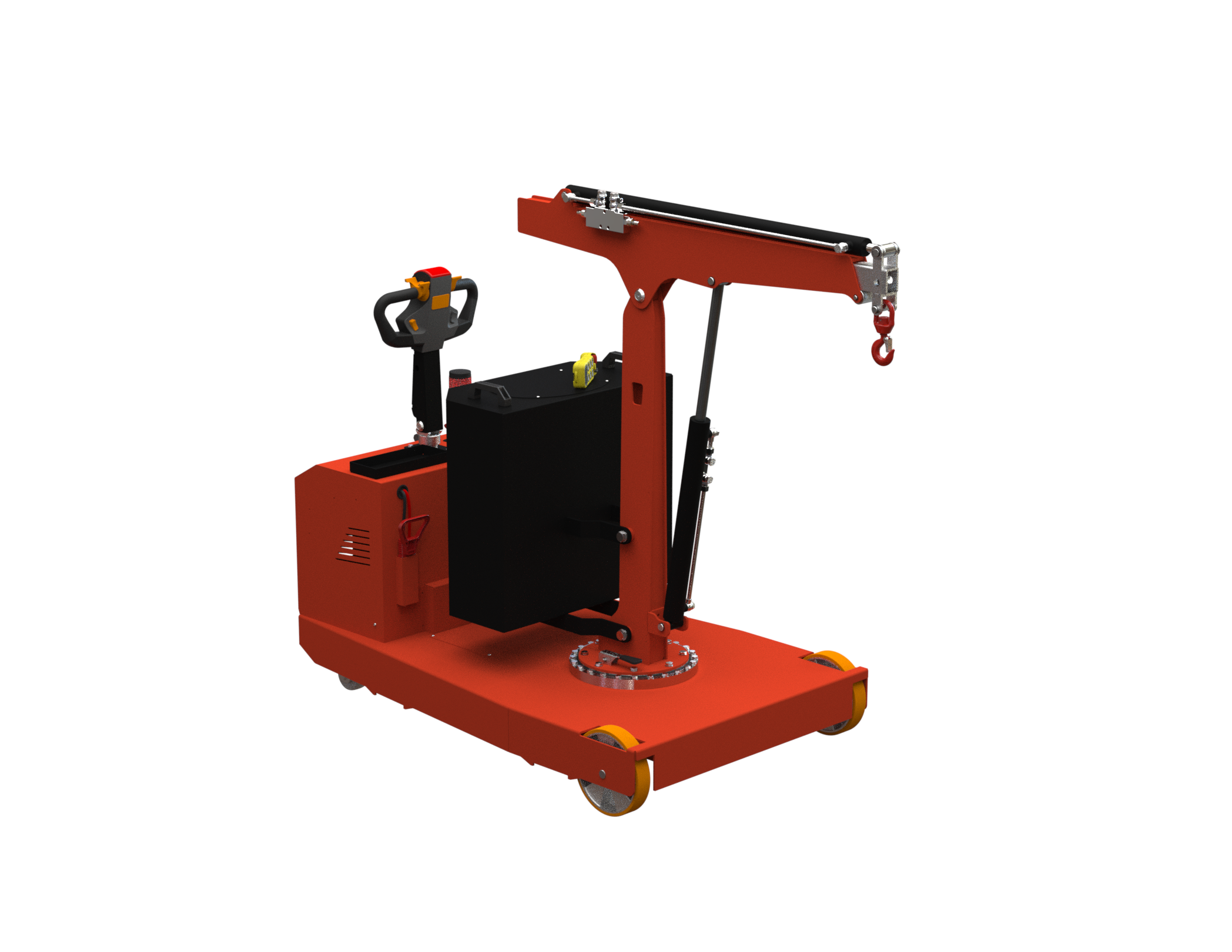 grua eléctrica industrial con contrapeso flex lifting