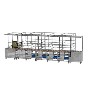 gs ace linea montaje modular estructura industrial
