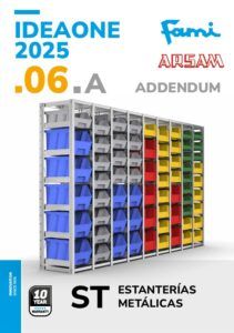 Portada del addendum estanterías ST FAMI Ideaone 2026
