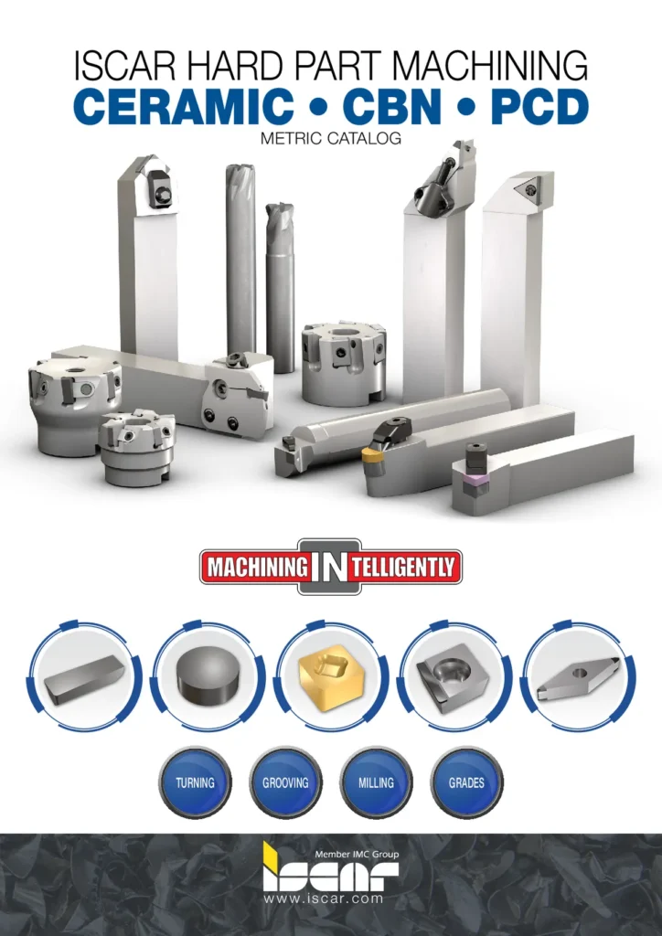catalogo iscar cbn pcd y ceramica portada Catálogo ISCAR – CBN, PCD y cerámica