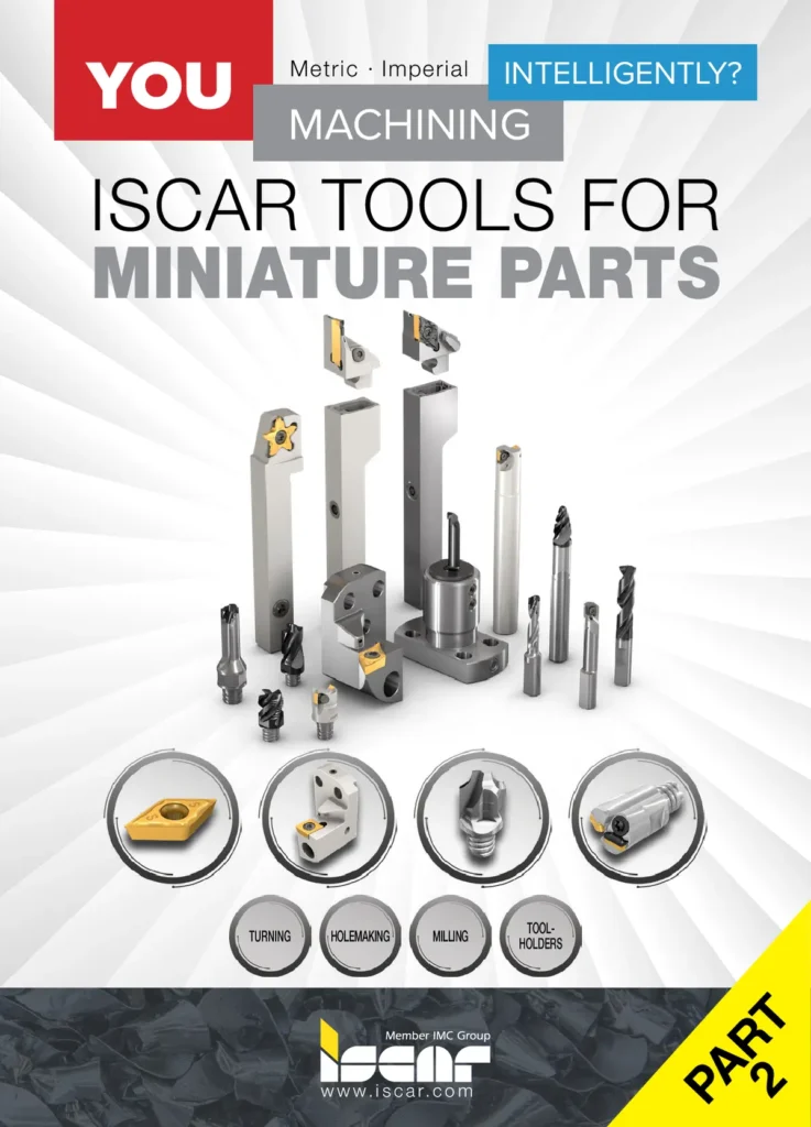 catalogo iscar mecanizado de piezas miniatura parte 2 portada Catálogo ISCAR – Mecanizado de piezas miniatura, parte 2