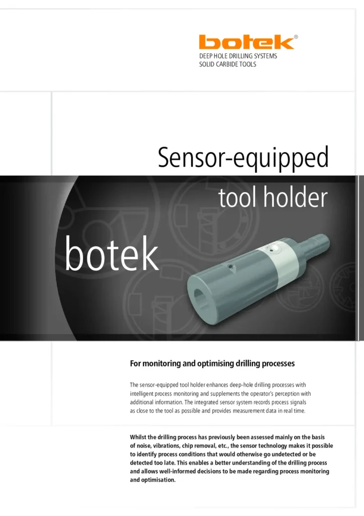 Botek – Porta-ferramentas equipado com sensores